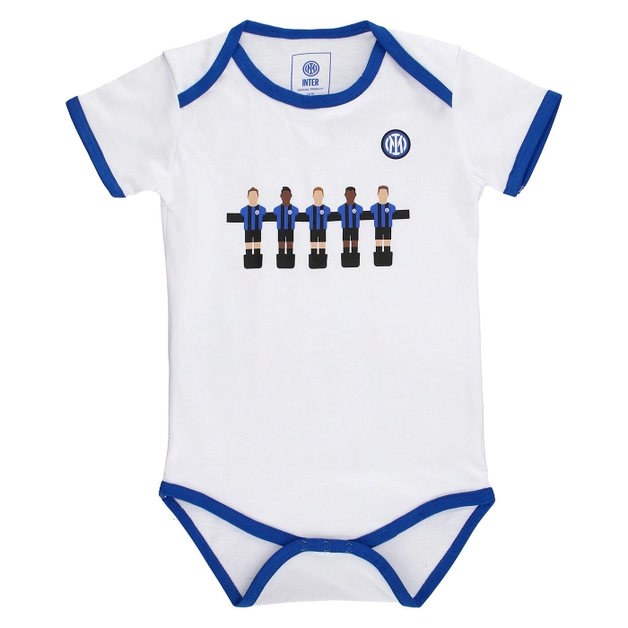 INTER SET BODY MANICHE CORTE CALCIO BALILLA - NEONATO
