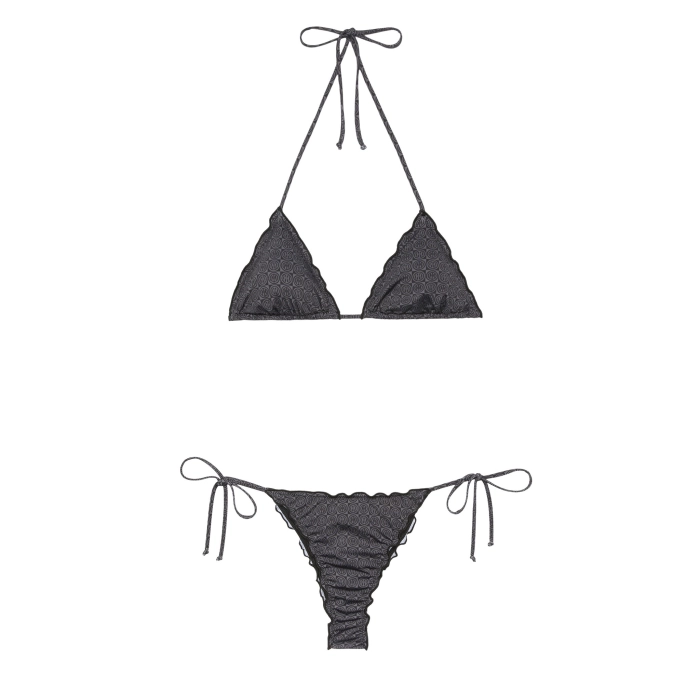 INTER X MC2 SAINT BARTH BIKINI MICROLOGHI TONO SU TONO - DONNA