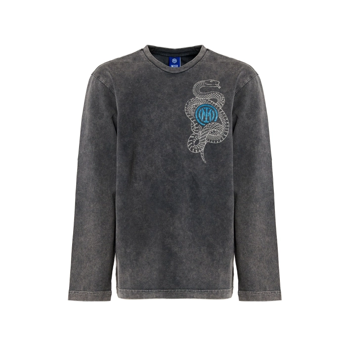 INTER T-SHIRT MANICHE LUNGHE SNAKE LUXURY - BAMBINO