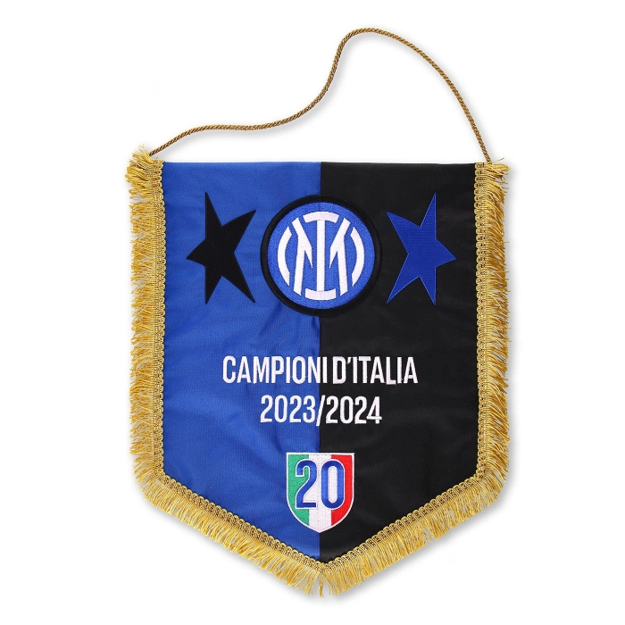 INTER GAGLIARDETTO PREMIUM CAMPIONI D'ITALIA 2023/24