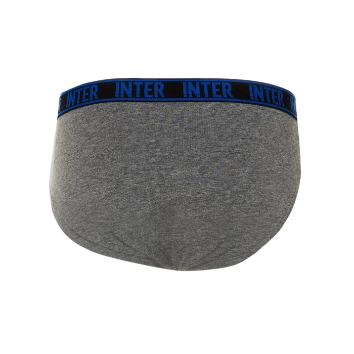 SLIP BAMBINO INTER LOGO GRIGIO