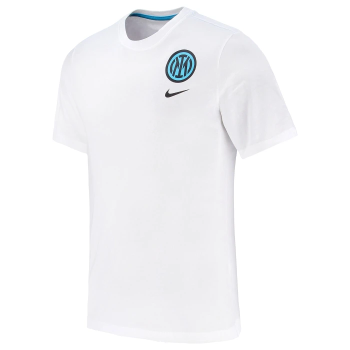 INTER T-SHIRT BAMBINO CREST BIANCA 2025/26