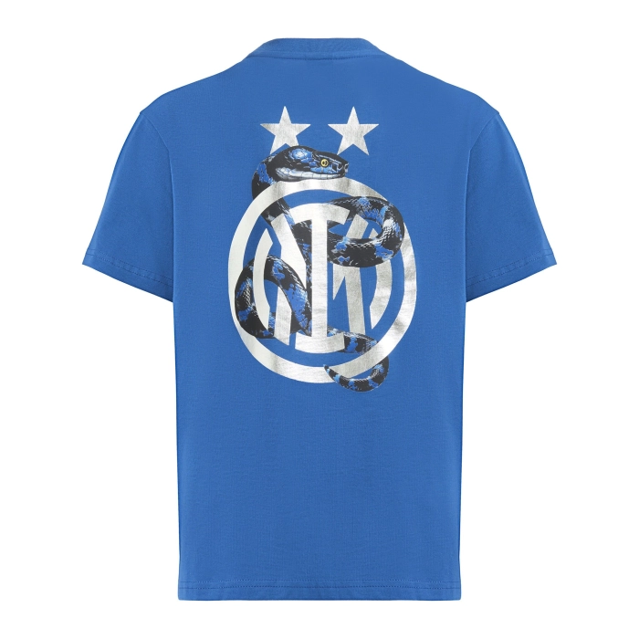 INTER T-SHIRT BACK TO STADIUM 24/25 BLU - BAMBINO