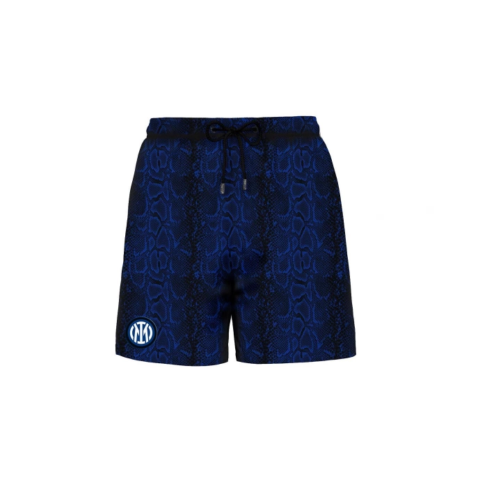 INTER X MC2 SAINT BARTH COSTUME PATTERN BISCIONE - BAMBINO