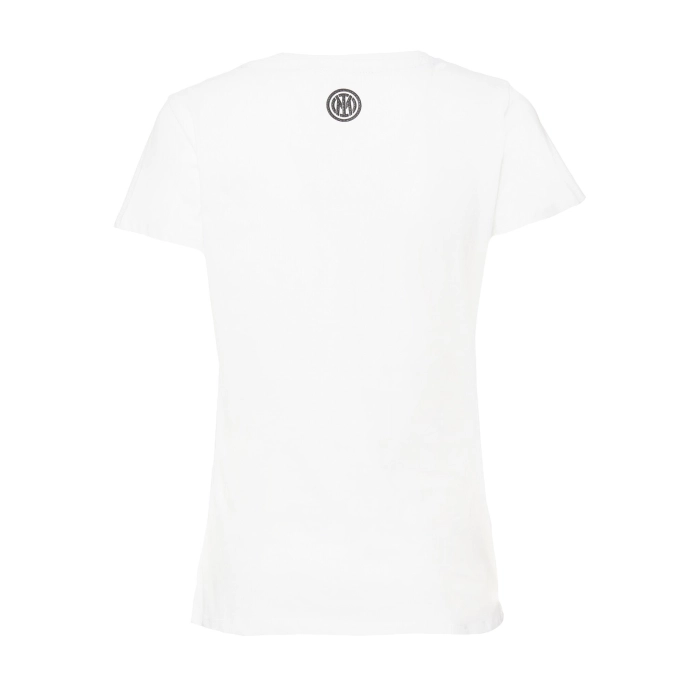 INTER T-SHIRT RUBBER LOGO BIANCA - DONNA