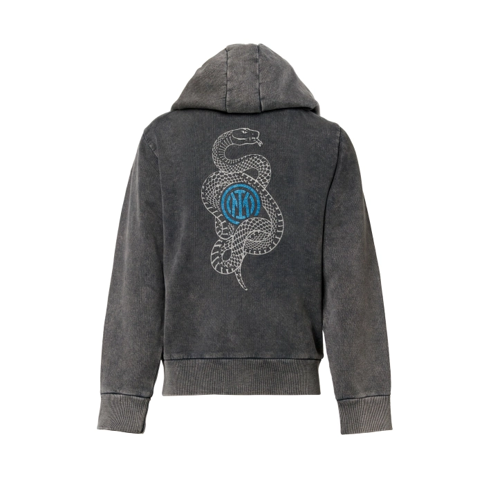 INTER FELPA CAPPUCCIO SNAKE LUXURY - BAMBINO