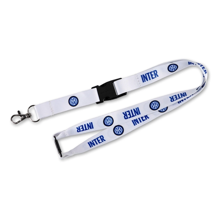 PORTACHIAVI DA COLLO BIANCO INTER