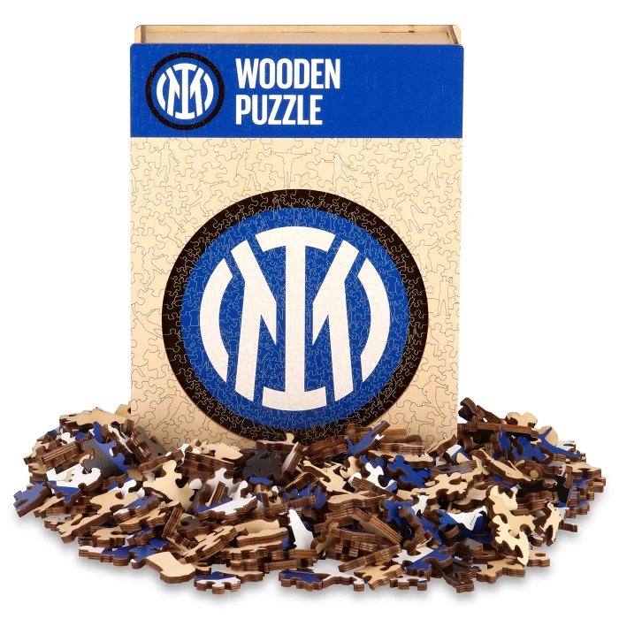 INTER PUZZLE IN LEGNO LOGO - L