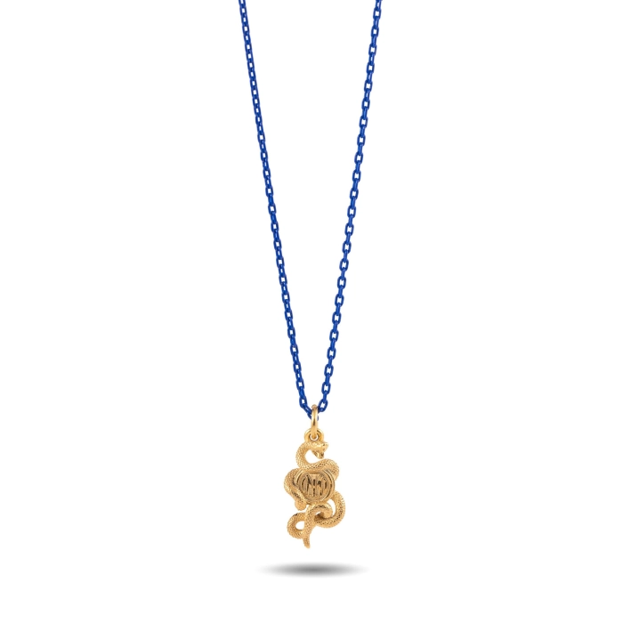 INTER X NOVE25 COLLANA BISCIONE GOLD