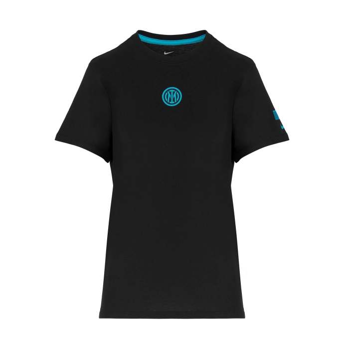 INTER T-SHIRT DONNA CREST NERA 2025/26