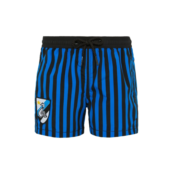 INTER X MC2 SAINT BARTH COSTUME LOGO BISCIONE - BAMBINO