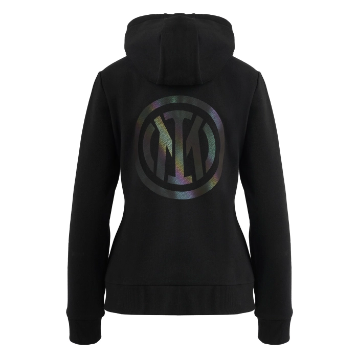 INTER FELPA CON CAPPUCCIO SNAKE CLUB DONNA