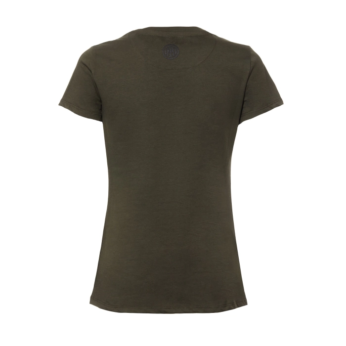 INTER T-SHIRT RUBBER LOGO BRONZO - DONNA