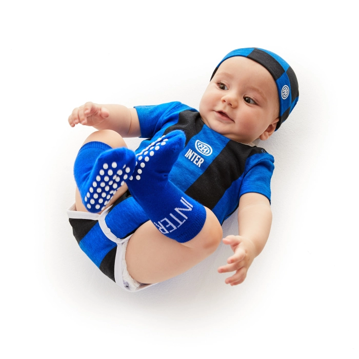 INTER SET 2 CALZINI NEONATO