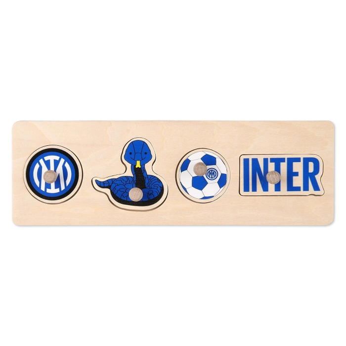 INTER PUZZLE IN LEGNO PRIMA INFANZIA