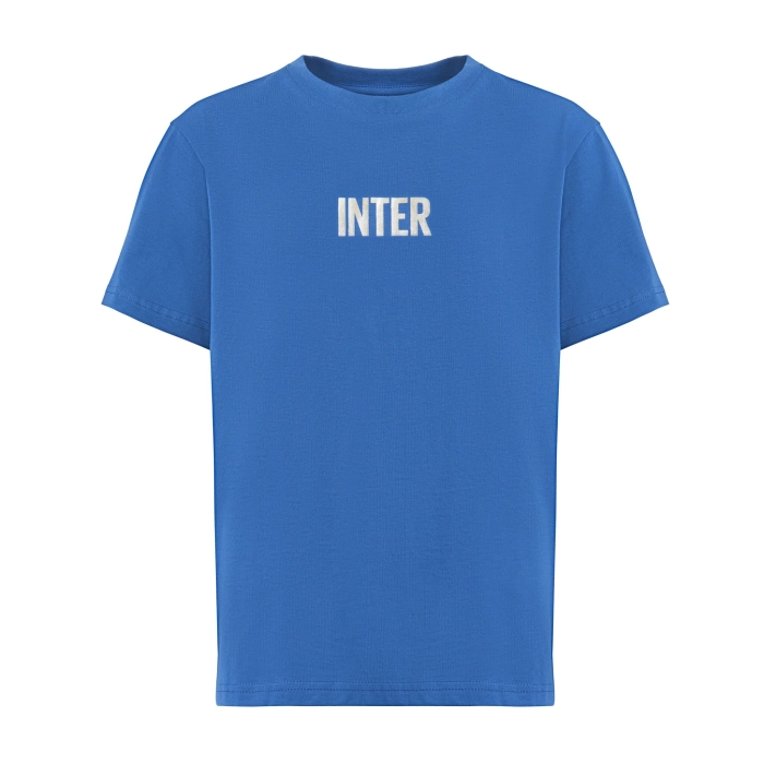 INTER T-SHIRT BACK TO STADIUM 24/25 BLU - BAMBINO