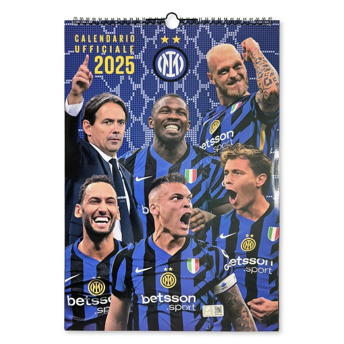 INTER CALENDARIO DA PARETE VERTICALE 2025