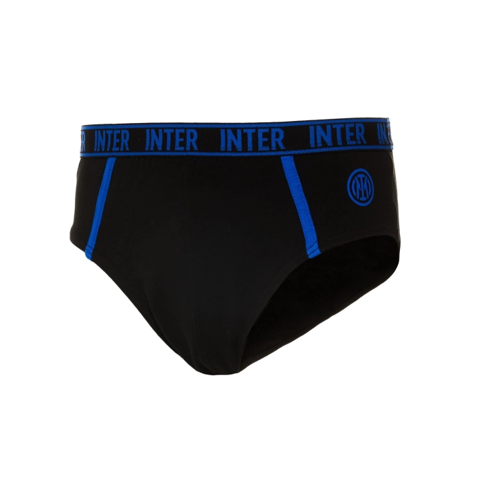SLIP BAMBINO INTER LOGO NERO