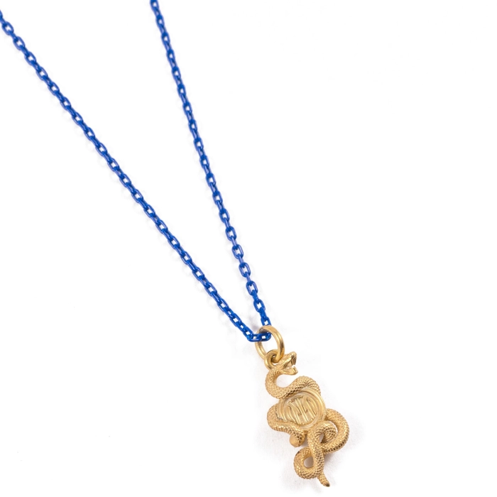 INTER X NOVE25 COLLANA BISCIONE GOLD