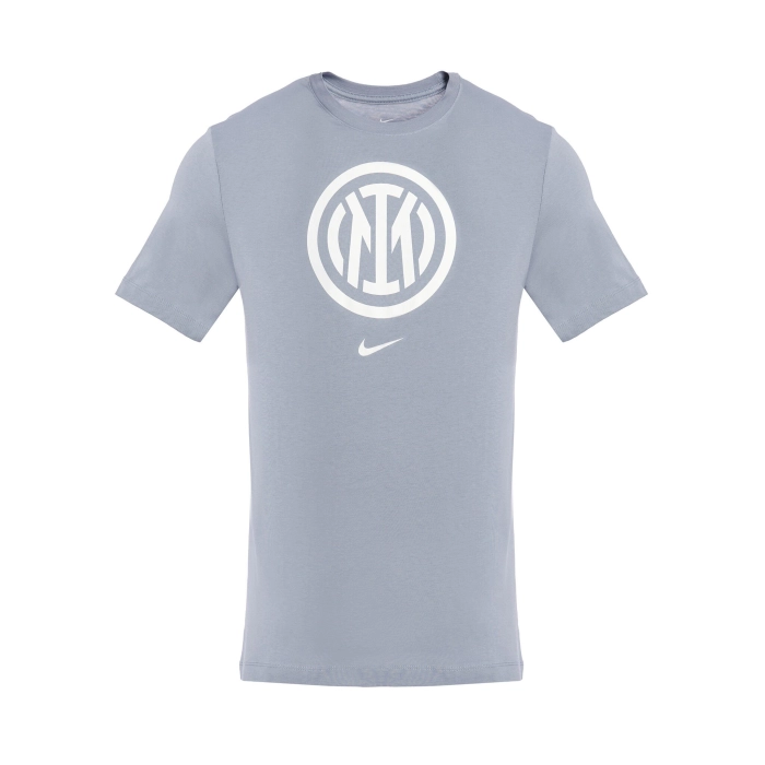 INTER T-SHIRT CREST SPRING GRIGIA 2023/24