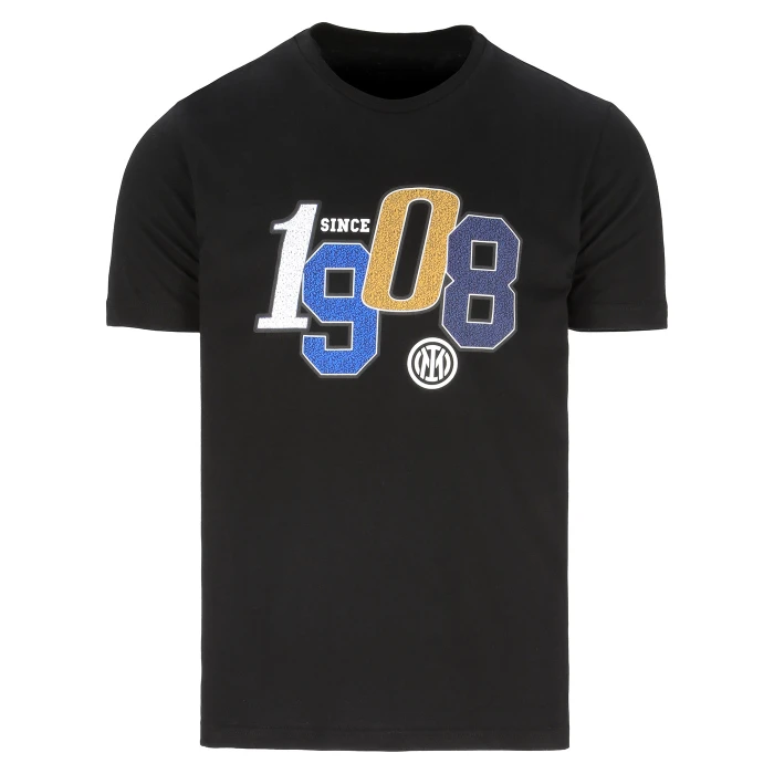INTER T-SHIRT COLLEGE 1908 BAMBINO NERA